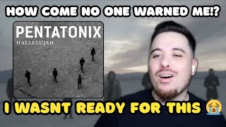 MY FAVORITE SO FAR  PENTATONIX  HALLELUJAH  REACTION [upl. by Akenat]