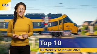 Treinjaar 2023 dit staat reizigers te wachten  NS Weekly [upl. by Eldnek441]