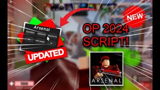 BEST Arsenal Script Roblox ESP Aimbot MORE 2024 Pastebin [upl. by Ssilem]