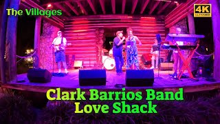 Clark Barrios Band 🎸 Love Shack 🎸 Brownwood The Villages [upl. by Enyar360]