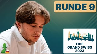 Vincent Keymer muss alles gewinnen für das Kandidatenturnier 2024  FIDE Grand Swiss 2023  Runde 9 [upl. by Pudendas547]