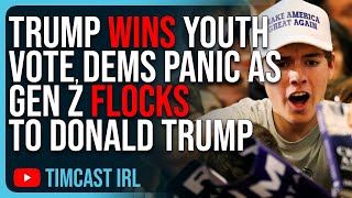 Trump WINS Youth Vote Democrats PANIC As Gen Z Flocks To Donald Trump [upl. by Tutto]