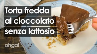 Torta al cioccolato senza latte uova e burro la ricetta facile per il dolce senza forno [upl. by Truman]