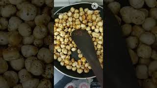 Makhana bhel recipe easy and healthy breakfast  just ready in 5min ytshortsshorts [upl. by Leacim]