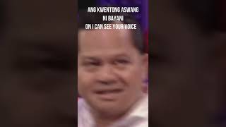 Ang kwentong aswang ni bayani  mapapaiyak ka sa kakatawa  on i can see your voice  Myx Music [upl. by Stilu]