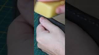 MAKING A LEATHER SELF DEFENSE WEAPON [upl. by Ecirtahs]