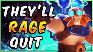 UNDEFENDABLE EGIANT DECK makes EVERYONE RAGE QUIT ⚠️ — Clash Royale [upl. by Karlotte]