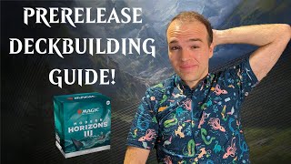 Building a Modern Horizon 3 Prerelease Pack Sealed Deck Start to Finish  Magic MTG [upl. by Gav]