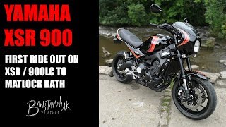 Yamaha XSR 900 First ride with LC mods [upl. by Kahle]