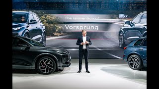 Première mondiale du nouveau Audi Q6 etron le 18 mars 2023 [upl. by Yznil]