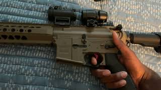 Test firing the Krytac LVOA C and Umbrella Armory LVOA C [upl. by Alain]