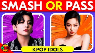 SMASH or PASS  KPOP IDOLS ❤️💔  Celebrity Quiz [upl. by Treve]