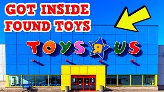 ABANDONED Toys R Us  Got Inside amp Found Toys [upl. by Einahpets897]