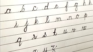 A to Z English cursive handwriting likhna hua aasan  English writing sikhe sirf 5minut atozWriting [upl. by Adiam]