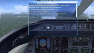 FSX Shoot 164 Voice Recognition Lear 45 KMGW to KPITT [upl. by Langston]