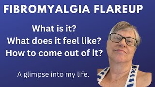 What does a Fibromyalgia Flareup look like Today it looks like me [upl. by Brynn]