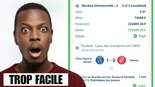 VOICI LA TECHNIQUE QUI TE RENDRA RICHE SUR 1XBET [upl. by Gerhan751]