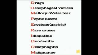 MNEMONICCAUSES OF UPPER GI BLEEDING medicineeducationtalks medicineeducationtalksmedicinelectures [upl. by Seroled]