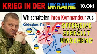 10OKTOBER BRUTALE NIEDERLAGE  Ukrainische Kräfte ENTHAUPTEN RUSSISCHEN ANGRIFFSTRUPP [upl. by Holms685]