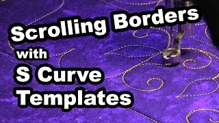 Scrolling Borders with S Curve Templates part 1 [upl. by Fayola]