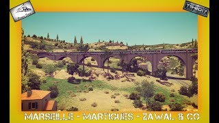 Train Simulator 2017 Marseille Martigues By Zawal ampCo  Voitures Corail VTU [upl. by Florence]