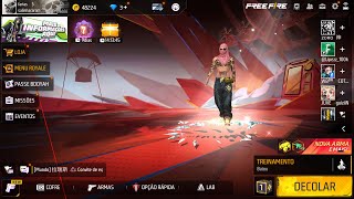 🔥JOGANDO FREE FIRE AO VIVO🔥 V2 FREESTYLE AMANHÃ freefire gamer livefreefire texturaff [upl. by Elylrac157]