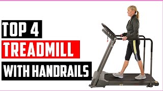 ✅Best Treadmill with Handrails 2024  Seniorfriendly treadmills Features to look for [upl. by Ahsiri]