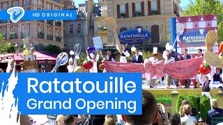 Ratatouille Grand Opening Ceremony Disneyland Paris with Disney CEO Bob Iger [upl. by Mirna835]