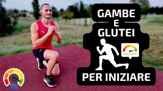 Ecco come tonificare GAMBE e GLUTEI partendo da ZERO [upl. by Jahdal]