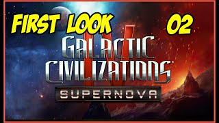 02 Galactic Civilizations IV First Look Gameplay letsplay beginners [upl. by Lledniuq38]