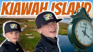 Family Golf Battle OCEAN COURSE UpandDown Challenge at Kiawah Island [upl. by Enitnatsnoc63]