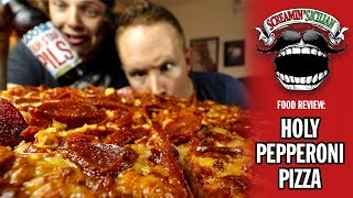 Screamin Sicilian Pizza Cos Holy Pepperoni Pizza Review [upl. by Brom]