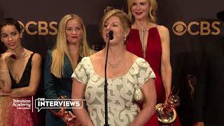 Author Liane Moriarty on the possibility of quotBig Little Liesquot season 2— 2017 Primetime Emmys [upl. by Aerdnaek]