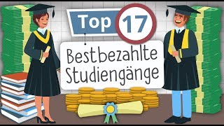 TOP 17 Studiengänge mit höchstem Einstiegsgehalt  Finanzfluss [upl. by Enerahs]