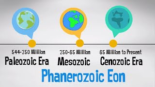 Phanerozoic Eon  Geologic Time Scale with events [upl. by Ramin]