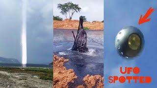 STRANGEST AND UNEXPLAINED EVENTS CAUGHT ON CAMERA  YOU MUST NOT MISS [upl. by Acinomaj]