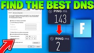 How to Find the BEST DNS Server for you Better Ping  Faster Speeds [upl. by Amadas124]