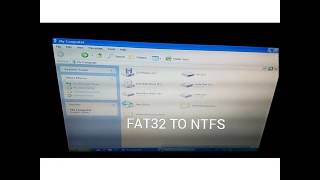 How to convert FAT32 to NTFS file system [upl. by Onailime]