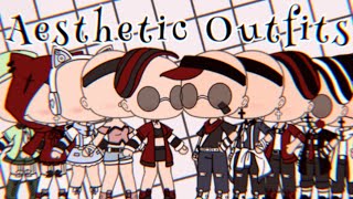 Aesthetic Outfits Gacha life Part 2 [upl. by Mylander]