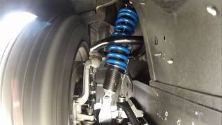 Street or Track Front Bilstein Coilover System in action [upl. by Eniamret]