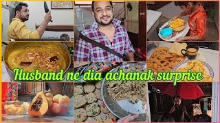 Husband ne dia mujhe achanak surprise 🤩My active weekend routine with kids [upl. by Mullane110]