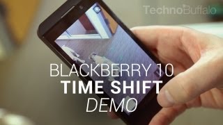 BlackBerry 10 Camera Demo Time Shift [upl. by Waxman628]