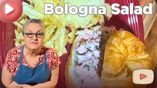 Heres nan with a new recipe😋 of making Bologna Salad [upl. by Asiaj798]