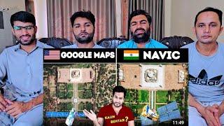 INDIA s NAVIC Map vs GOOGLE MAPS Which is Better pakistanreaction paindureaction [upl. by Sirapal795]