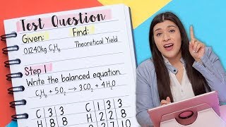 How to Calculate Percent Yield and Theoretical Yield The Best Way  TUTOR HOTLINE [upl. by Elburt442]