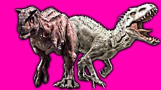 Carnotaurus Toro and Indominus Rex JURASSIC WORLD CAMP CRETACEOUS LHUGUELYSong Stomp your feet [upl. by Hecht]