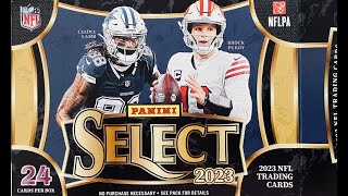 2023 Panini Select Football Blaster Box RIP [upl. by Surazal729]