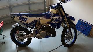 2024 Yamaha YZ250X with Acerbis 32 Gallon Tank Review [upl. by Pahl]