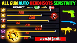 Free Fire Auto Headshot Trick 2024 Sensitivity  2gb 4gb 6gb Ram Headshot Sensitivity Setting [upl. by Airekat460]