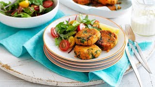 Sweet Potato and Lentil Patties Recipes [upl. by Turley]